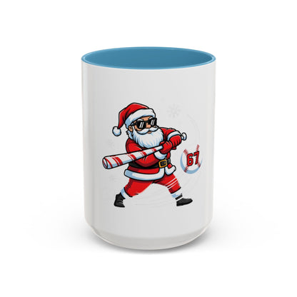 Santa Hockey Mug — Cool Santa Slapshot Coffee Cup (11/15oz) 6 7