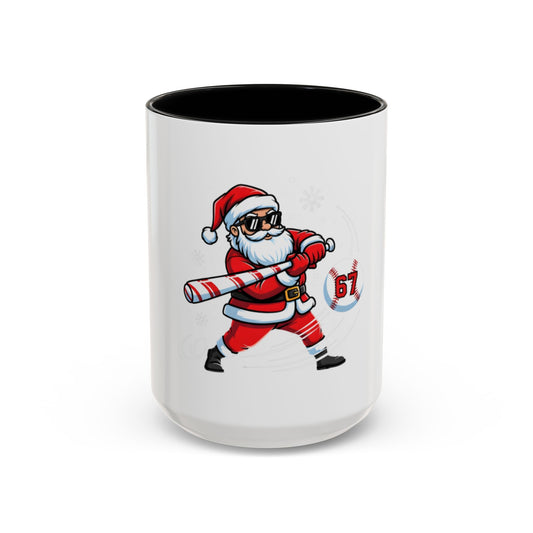 Santa Hockey Mug — Cool Santa Slapshot Coffee Cup (11/15oz) 6 7