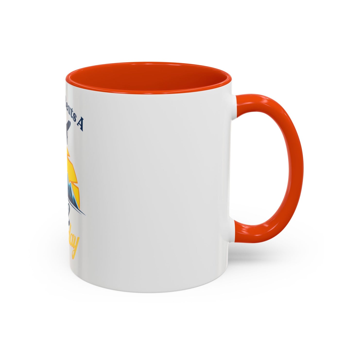 Travel Mug - "Nothing Beats a Jet2 Holiday" Sunset Plane Coffee Cup (11oz/15oz)