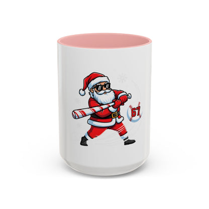 Santa Hockey Mug — Cool Santa Slapshot Coffee Cup (11/15oz) 6 7